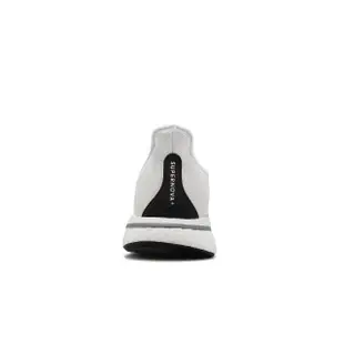 【adidas 愛迪達】慢跑鞋 Supernova + M 男鞋 白 銀 反光 緩震 運動鞋 愛迪達(FX6659)