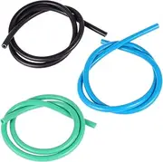 GANAZONO 3Pcs Latex Resistance Tubing Chest Expander Accessories for Home Workout High Elastic Lightweight and Portable Exercise Equipment Random Color