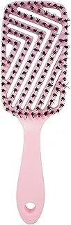LeoLeoyy Detangler Hair Brush for Wet and Dry Hair, Comfortable Detangling Brush, Vented and Curved Hair Brush for Women Men Kids (Multicolor)