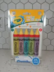 Crayola Bathtub Body Doodlers Colorful Bath Gel & Washcloth Sudsy Scribblers