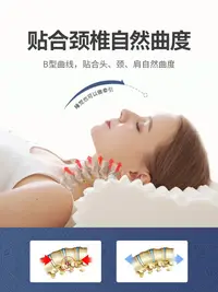 在飛比找松果購物優惠-泰國乳膠枕頭一對家用天然橡膠枕頭芯記憶枕頭護頸椎助睡眠低矽膠