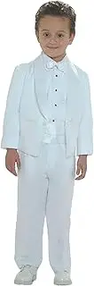 [YYI] Boys' One Button Wedding Prom Suit Shawl Lapel 2 Pieces Tuxedo Jacket Trousers