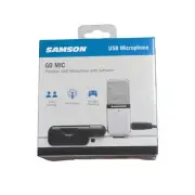 New/Sealed Samson Go Mic Portable USB Microphone with Software Podcasting/Gaming