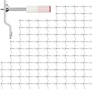 Manual Round Nails - Concrete Nail Wall Fastening Tool, Slotting Tool Cable Ducts Fixing Accessories for Walls Cement Blocks Brick Home Repairs Roof Fixing