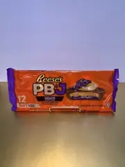 New Limited Reeses PB£J Peanut Butter Jelly Grape Chocolate Cups 6.6oz