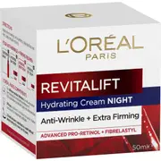 L'Oreal Paris Revitalift Hydrating Night Cream 50mL