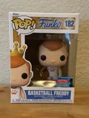 Funko POP! Vinyl Freddy Funko Basketball Freddy #182 2021 NYCC Exclusive Vaulted