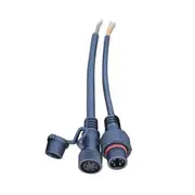 Industrial Male & Female Plug Socket Electric Power Connector IP68 Waterproof 6 core