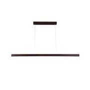Lexi Lighting Freya LED Pendant Light - Large Walnut