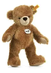 Steiff 'Happy' Teddy Bear - washable cuddly baby-safe soft toy - 40cm - 012617