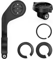 TUSITA Flush Out Front Mount Compatible with Garmin Edge GPS Bike Computer, XOSS G/G+, Quarter-Turn to Friction Flange Mount Adapter Included