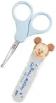日本製 KAI Disney迪士尼 幼兒抗菌安全指甲剪刀 附收納盒~米奇