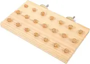 FONDOTIN Bird Perch Platform Durable Stand for Parrots Cockatiels Pets Exercise for Bird Training Enrichment Enhances Environment