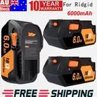 1/2x 6.0Ah 8.0Ah 18V Li-ion R840087 Battery For Ridgid AEG L1830R L1815R B1820R