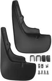 Mud Flaps Rear FROSCH Suitable for Skoda Yeti Outdoor 2014 -> 2 Pieces