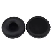 For Jbl E35 / T450 / T450Bt Headphones Imitation Leather + Foam Soft Earphone Protective Cover Earmuffs One Pair (Black)