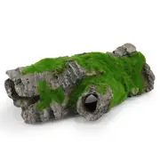 Kazoo Hidey-Hole Log w/Textured Moss (18485)