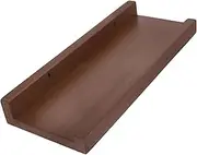 STOBAZA Floating Shelf Wooden Wall Mounted Shelf Wood Shelf for Bathroom Bedroom Living Room Kitchen