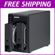 Compact 2 Bay NAS/DAS Storage Solution - Lockable and High-Speed Data Transfer