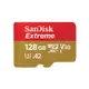SanDisk Extreme microSD UHS-I(V30)(A2) 128GB 記憶卡