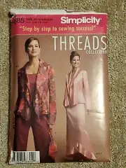 Simplicity 4685 Sewing Pattern Eveningwear Skirt Jacket Pants Top Sz 16-24 FF