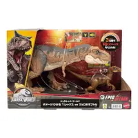 在飛比找蝦皮商城精選優惠-美泰侏羅紀世界侏羅紀公園聲光戰損霸王龍迅猛龍恐龍套裝模型玩具