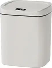 Sensor Trash Can Non-Contact Waste Bin Motion Sensor Garbage Can Suitable for Bedroom Study Living Room Kitchen Bathroom