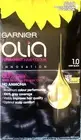 Garnier Olia 1.0 Deep Black Permanent Hair Colour No Ammonia, 60% Flower Oils