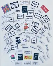 60+ Inspirational Quotes, Words for Scrapbook Pages Junk Journals Greeting Cards