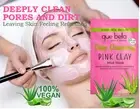 Deep Clean Pink Clay Mask Anti-Acne Poreless Detox Aloe Vera Cleanse Oil Control