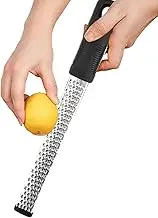 Lemon Zester Grater - Stainless Steel Citrus Zester & Cheese Grater - Lemon Ginger Potato Zester, Citrus Zester & Cheese Grater, Cheese Grater for Vegetable, Fruit, Chocolate