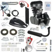 Black Bicycle Motor Kit Bike Motorized 2 Stroke 100cc Petrol Gas Engine Set
