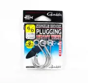 Gamakatsu 68574 Single Hook Plugging Heavy Wire Size 6/0 (7287)