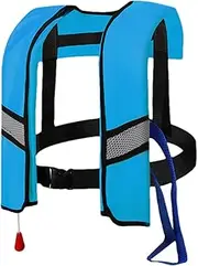 Snorkel Vest for Adults, Inflatable Snorkeling Vest for Men & Women, Portable Buoyancy Jacket for Paddle Board, Snorkeling, Swimming, Kayaking, Boating, Floating, Kayaking, Boating
