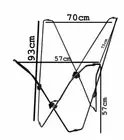 Two (2) Folding Steel Butterfly Chair Frames (East Coast Australia)