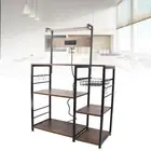 Adjustable 3 Tier Microwave Shelf Oven Storage Rack Stand Cabinet Holder NE
