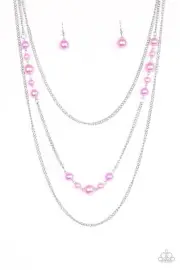 Paparazzi Necklace - Diva Dilemma - Purple