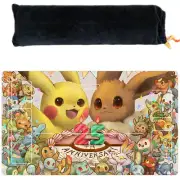 NEW Eevee Pokemon Playmat TCG Card Game Play Mat Gaming Desk Mat Mouse Pad _l9