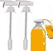 Drink Dispenser for Fridge Water Dispenser 2 Pack Electric Tap Liquid Dispenser Water Pump Dispenser Automatic Drink Dispenser One-Handed Operation Hands-Free Suitable for Outdoor and Home Kitchens