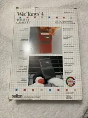 Vintage(1987) Salton WET TUNES 4 AM/FM Shower Radio WT-3, New Open Box