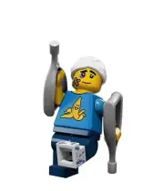 LEGO Clumsy Guy Minifigure 71011 Series 15 New Sealed