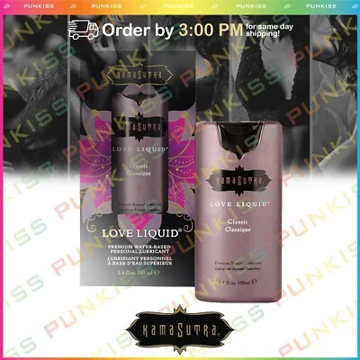 Kama Sutra Water Based Sex LubePersonal Premium Lubricant Natural Long Lasting