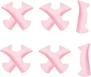 FOYTOKI Self-adhesive Cat Ear Lash Lift Pads Sets of Silicone Lash Perm Rods for Salon Home Use