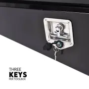 ️ Under Tray Tool Box Underbody Pair Set 900mm Black Steel AU Stock Profess