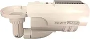 Cop Security 15-CDM16 Solar Powered Fake Dummy Security Camera, White