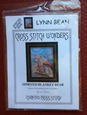 Cross Stitch Wonders - SPIRITED BLANKET BEAR (Lynn Bean) - Cross Stitch Chart