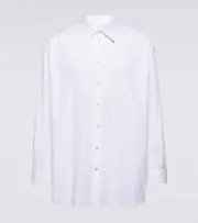 [The Row] The Row Lukre cotton shirt UK 16 white