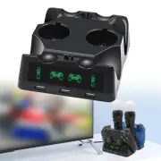 4 In1 Controller Charger Dock Station Stand For Playstation PS4 Multi-functional