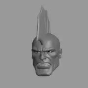 Savage Dragon Erik Larsen v3 angry custom head for Image Comics action figures