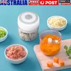 Mini Electric Garlic Food Chopper Grinder Vegetable Blender Cut Crusher Wireless